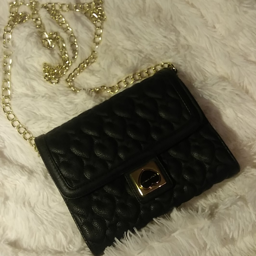 Betsy Johnson cross body purse